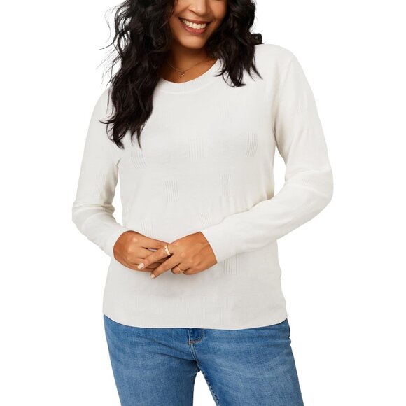 Women's Knit Sweater Fall Dressy Casual Pullover Lightweight Cozy Stylish - Picture 3 of 6